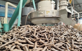 村里的廢木頭 農作物秸稈怎么辦？有木屑顆粒機，好解決